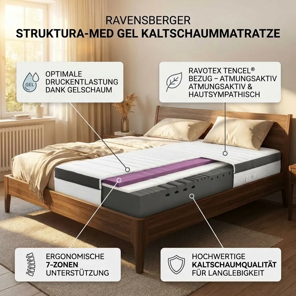Matratze – Featuregrafik – After